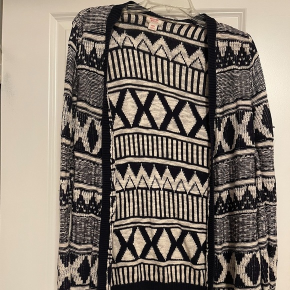 Blue cardigan (Christmas style) - Picture 3 of 4